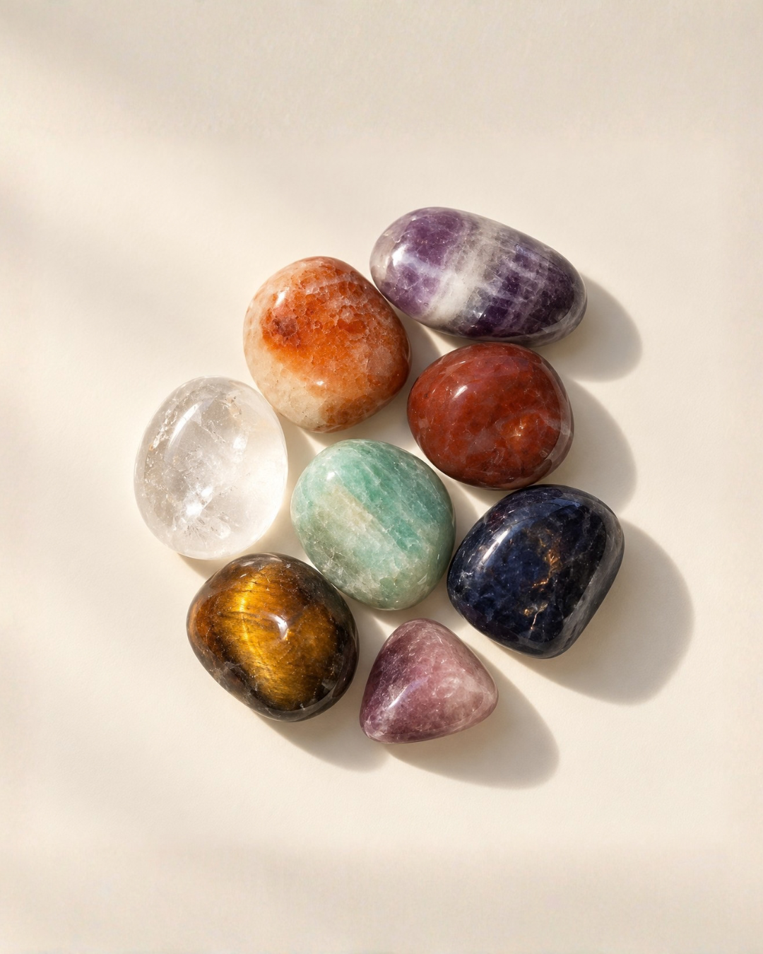 7 Chakra Tumbled Crystal Set