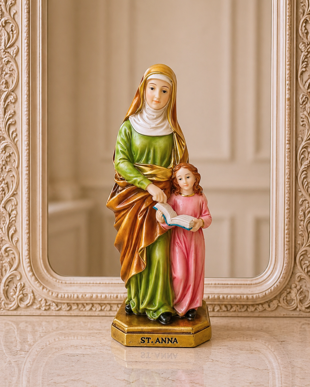 St. Anne 8 inch Statue