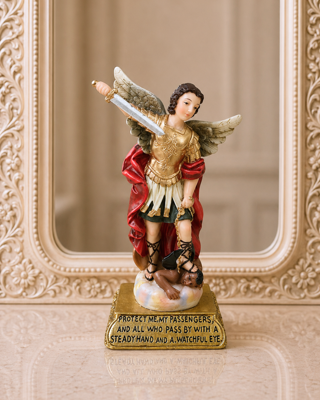St. Michael 5 inch Car Statue