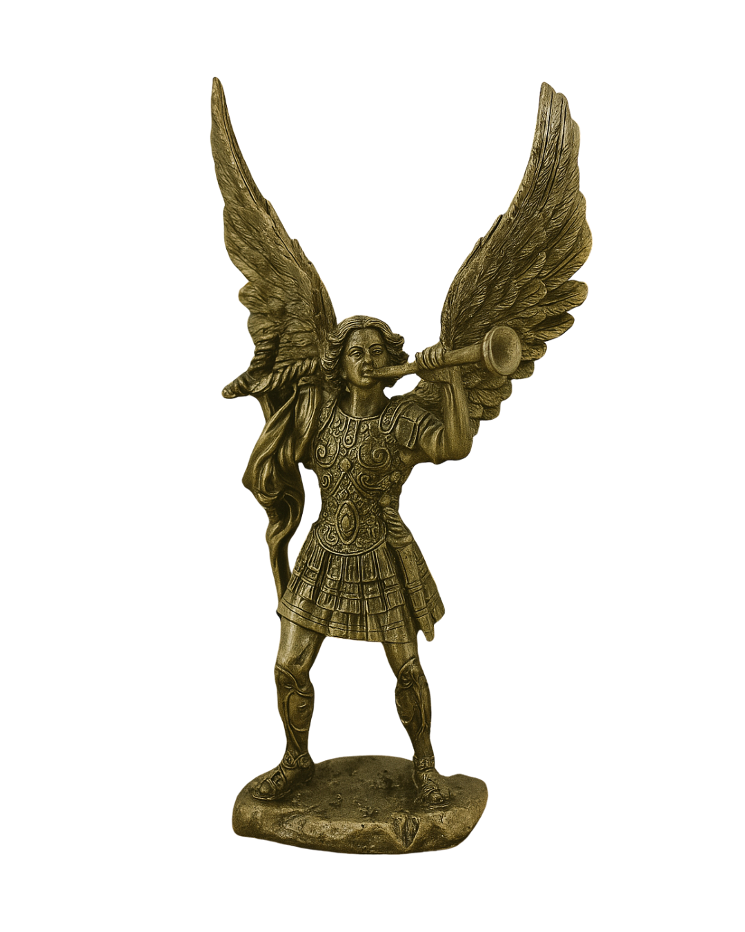 Bronze Archangel Gabriel 4 inch Statue