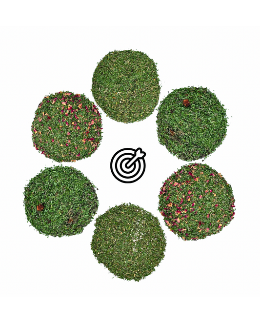 Baño de hierbas: centrado en la intención