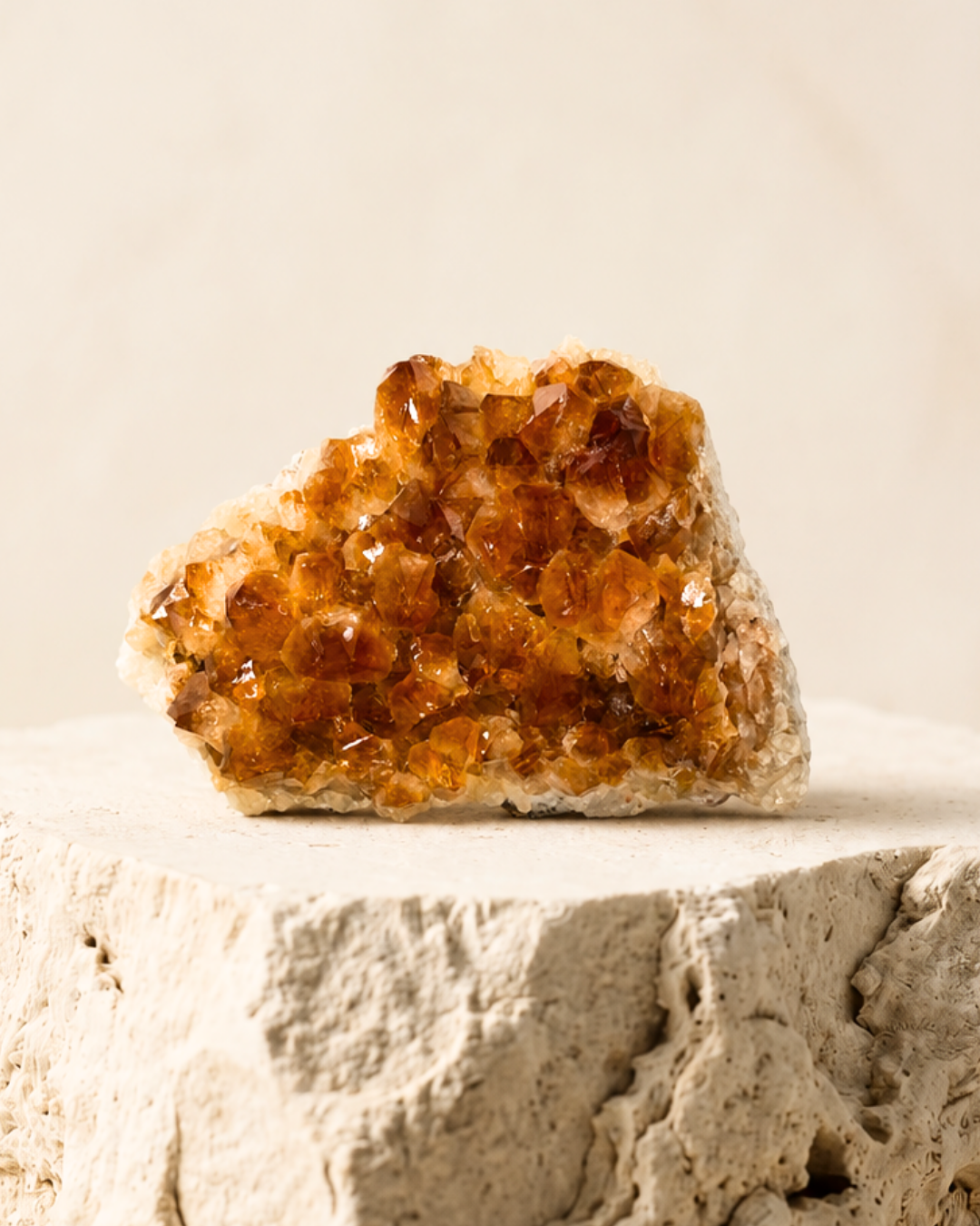 Raw Citrine Cluster