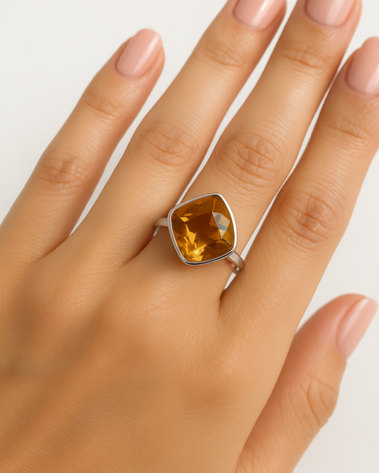 Citrine Ring - Size 7