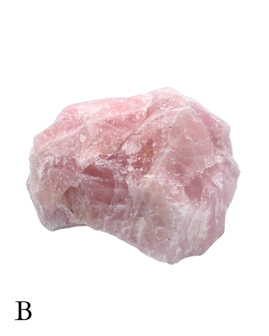 Large Raw Rose Quartz B