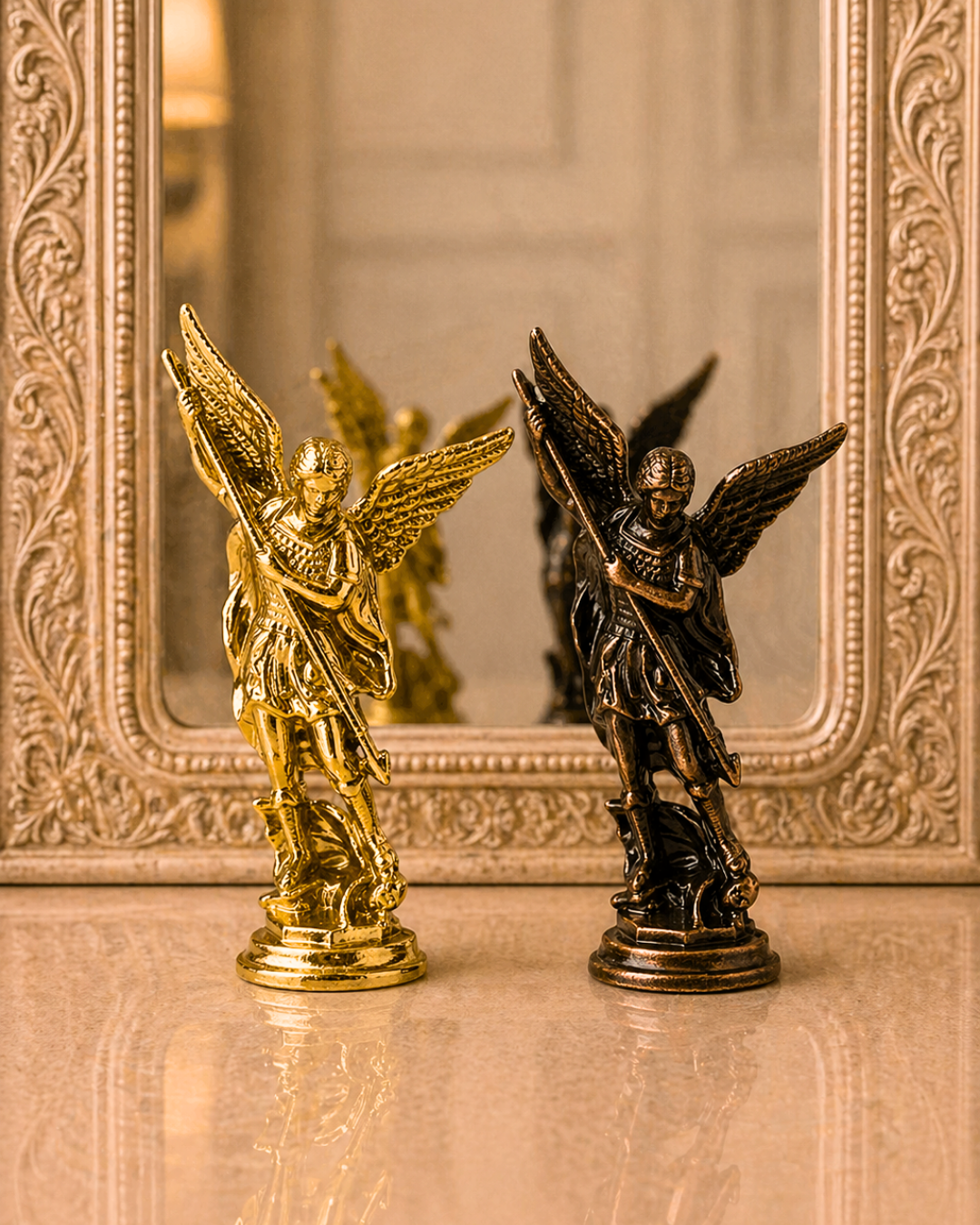 3 Inch Stick-On St. Michael Car Figure
