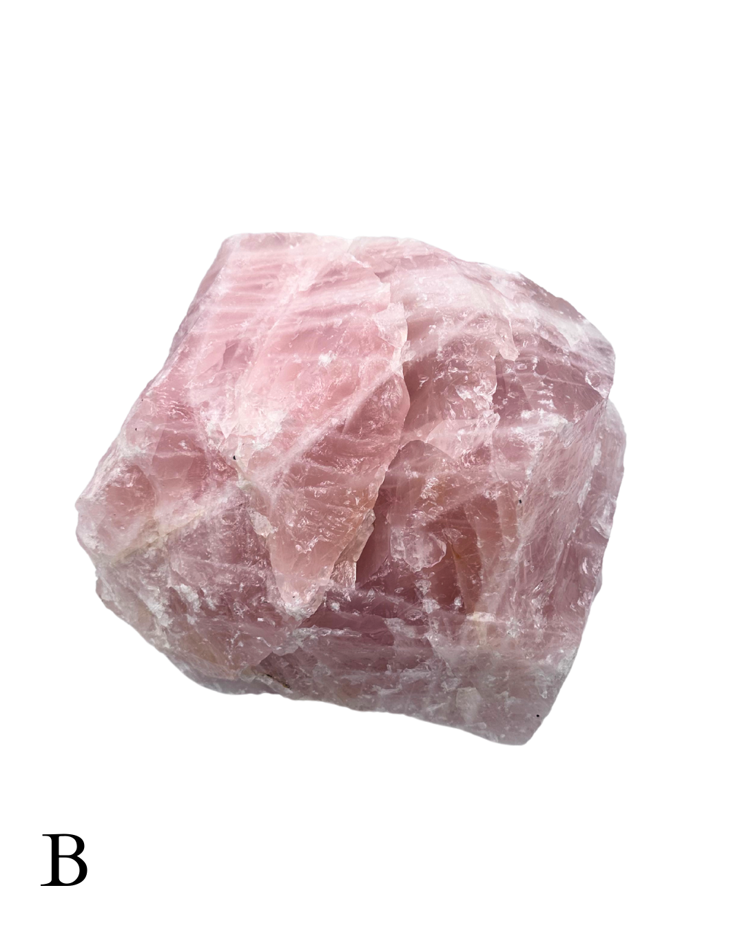Large Raw Rose Quartz B