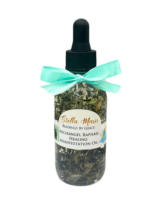 Aceite de manifestación curativa del Arcángel Rafael