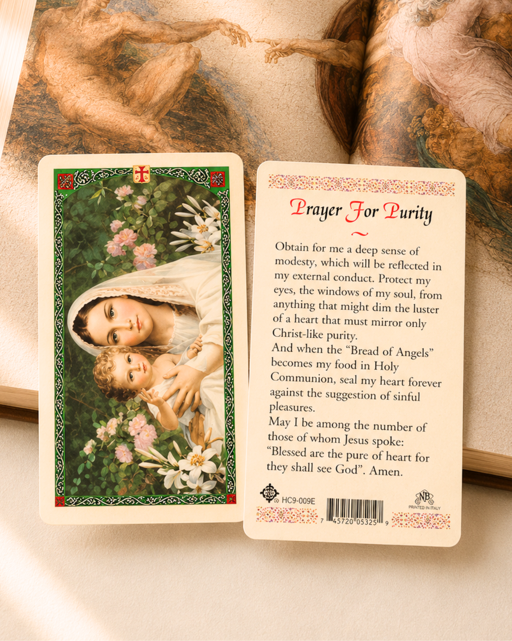 Purity Prayer Card