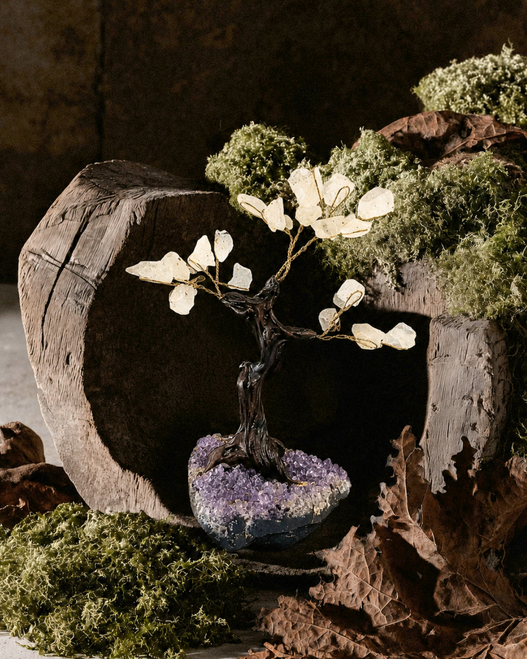 Clear Quartz Tree