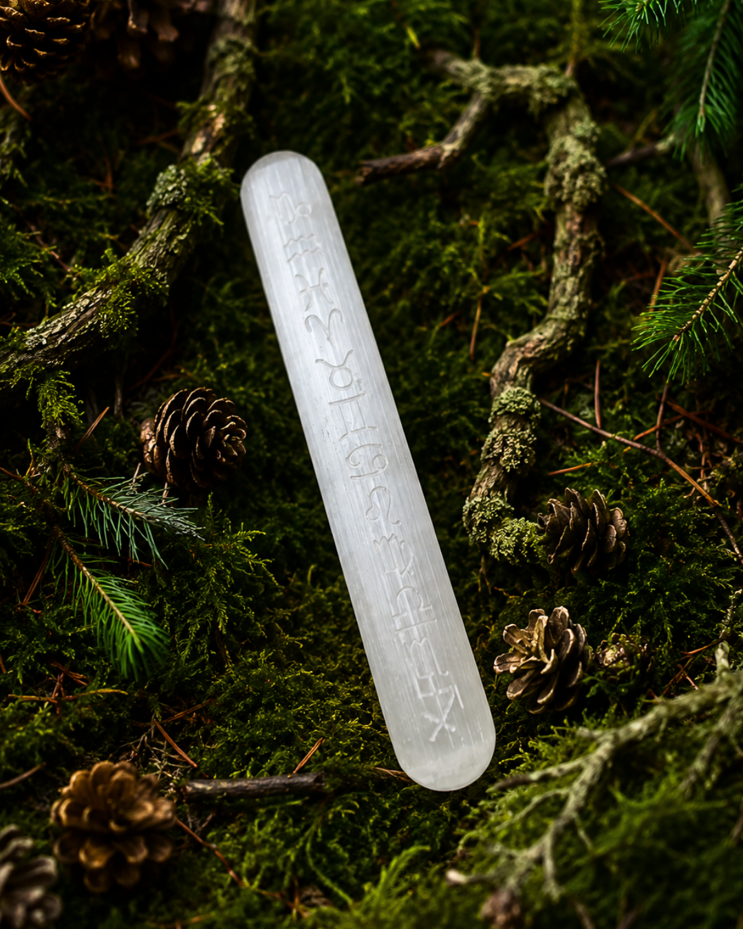 Zodiac Selenite Wand