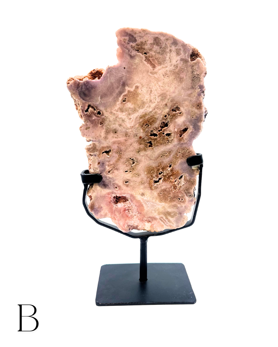 Large Pink Amethyst Stands