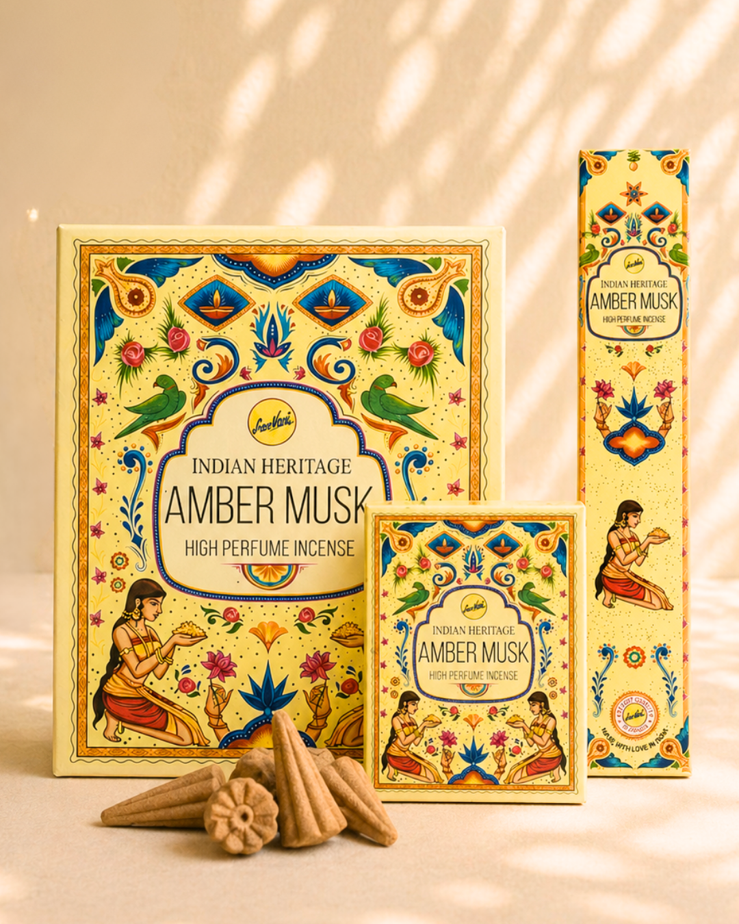 Amber Musk High Perfume Incense