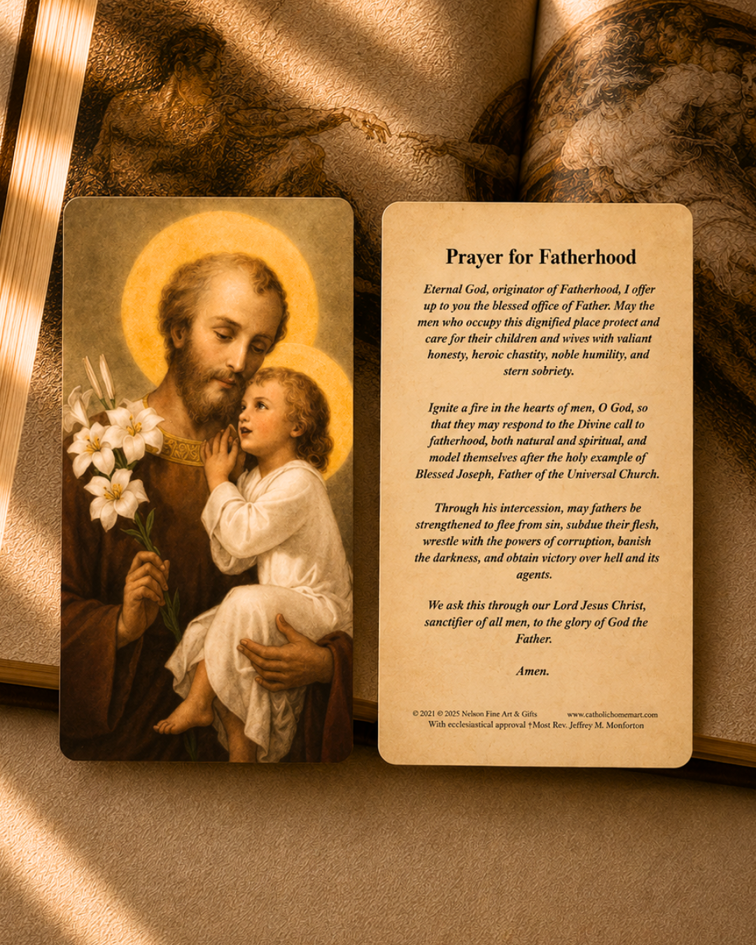 St. Joseph Prayer Card