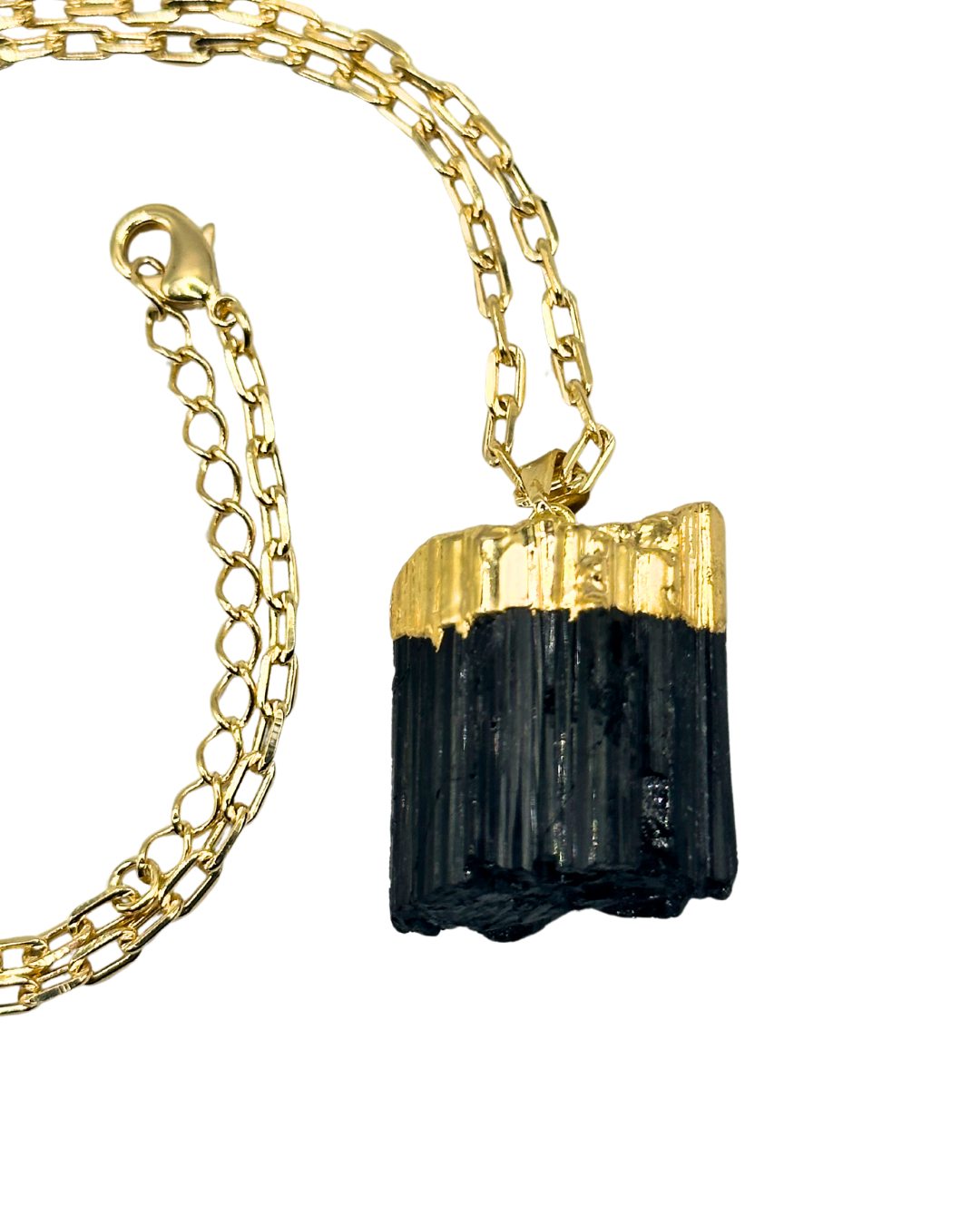 Tourmaline Pendant with Necklace