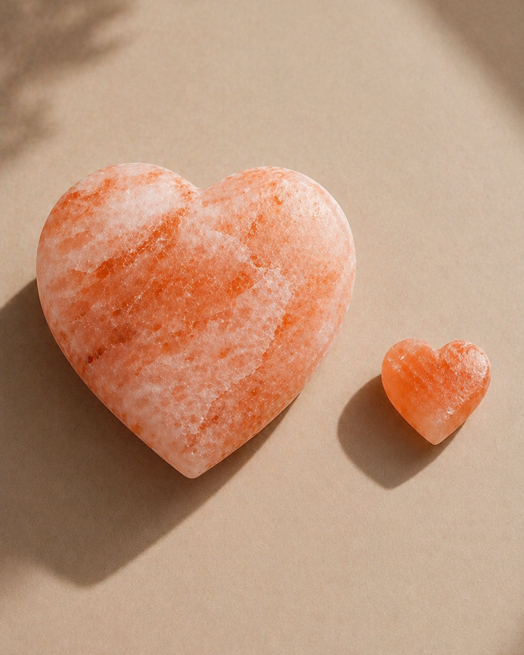 Pink Himalayan Salt Heart