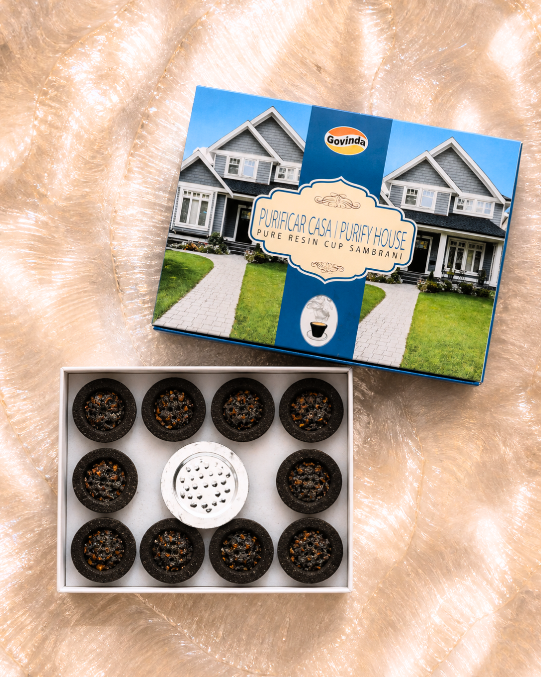 Purify House (Purificar Casa) Pure Resin Cup Sambrani