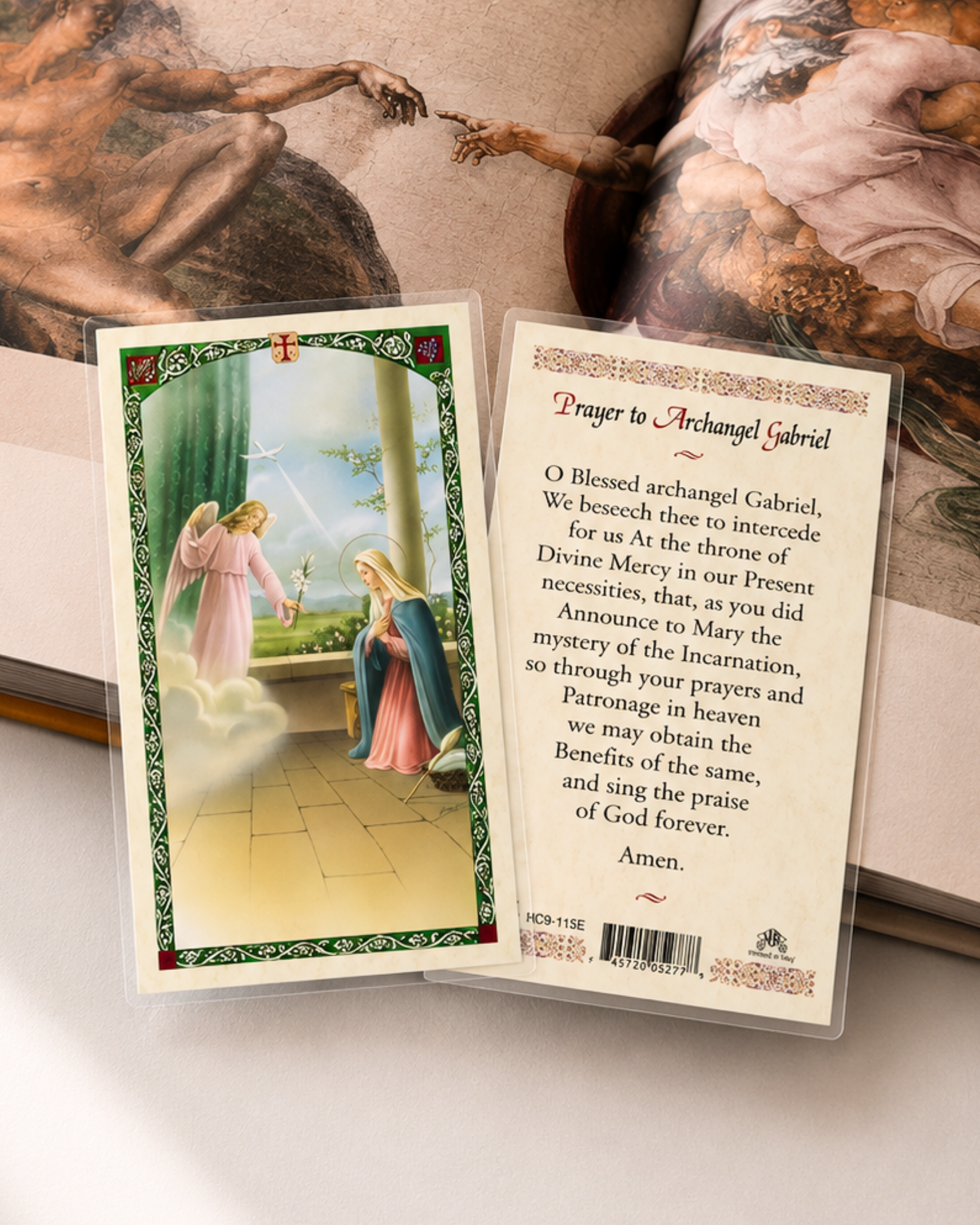 Archangel Gabriel Prayer Card