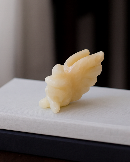 Orange Calcite Angel