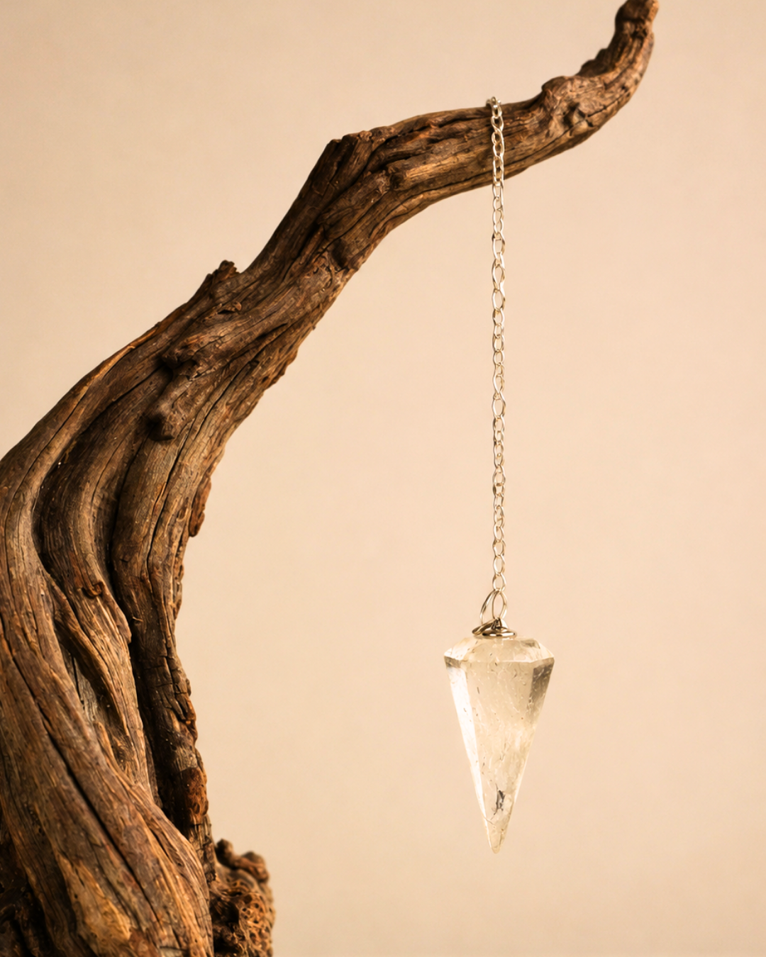 Clear Quartz Pendulum