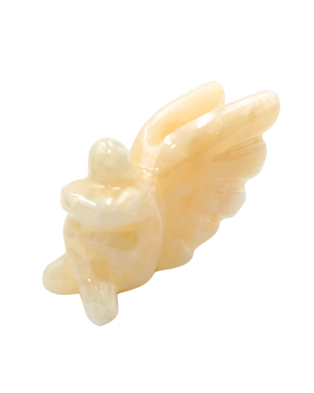 Orange Calcite Angel