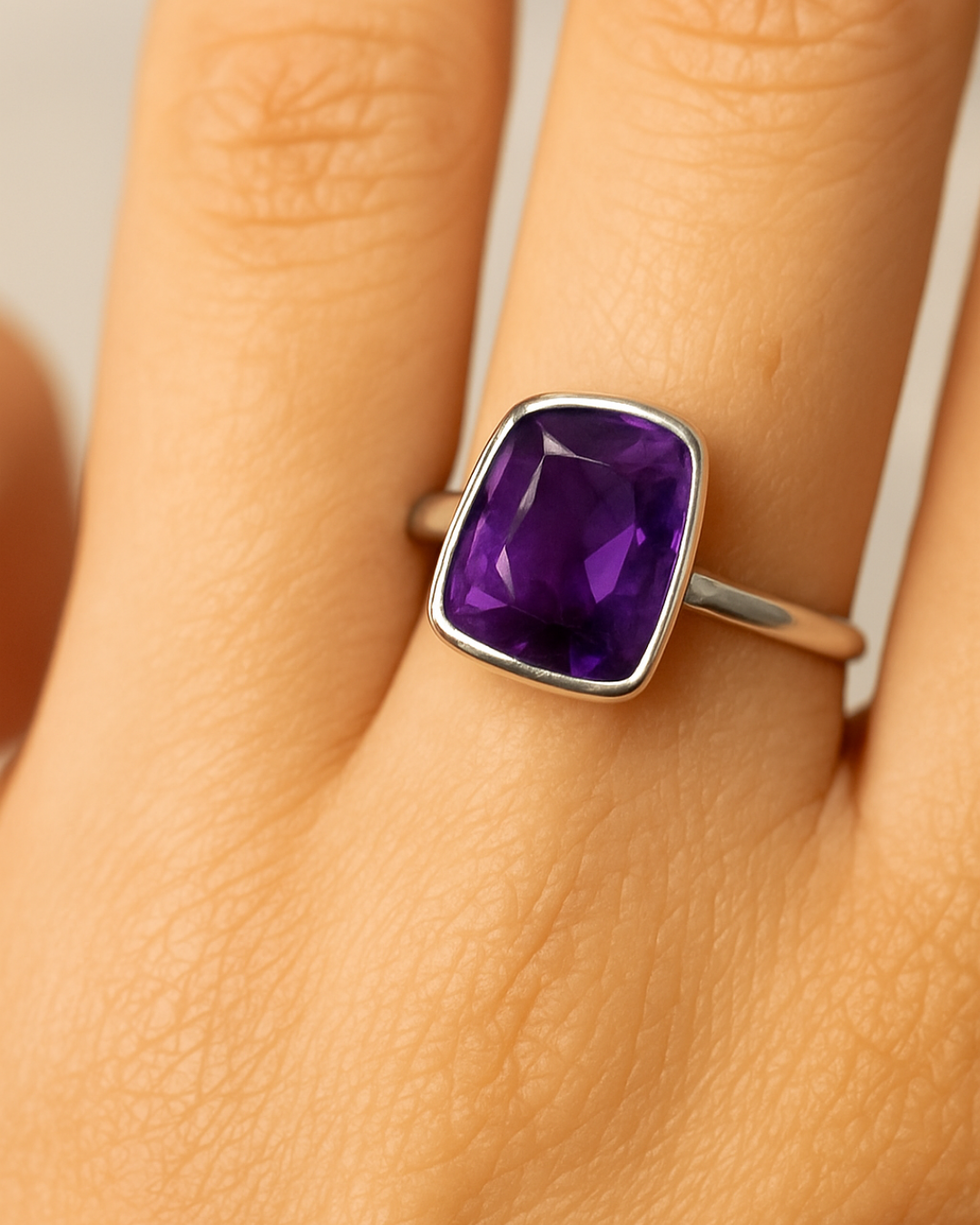 Amethyst Ring – Size 8