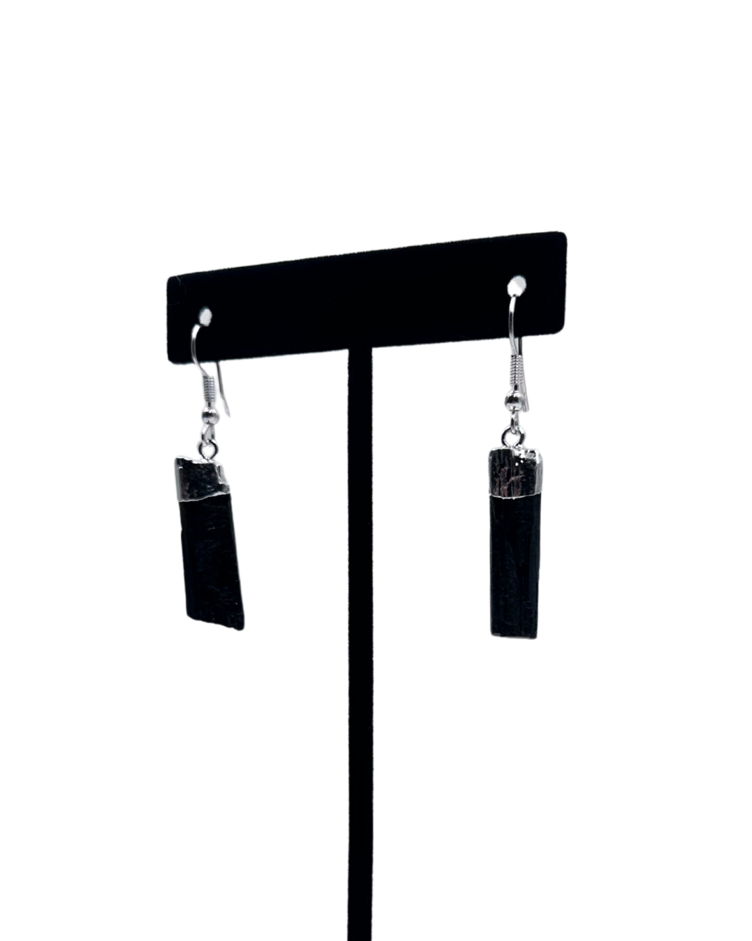 Raw Tourmaline Earrings