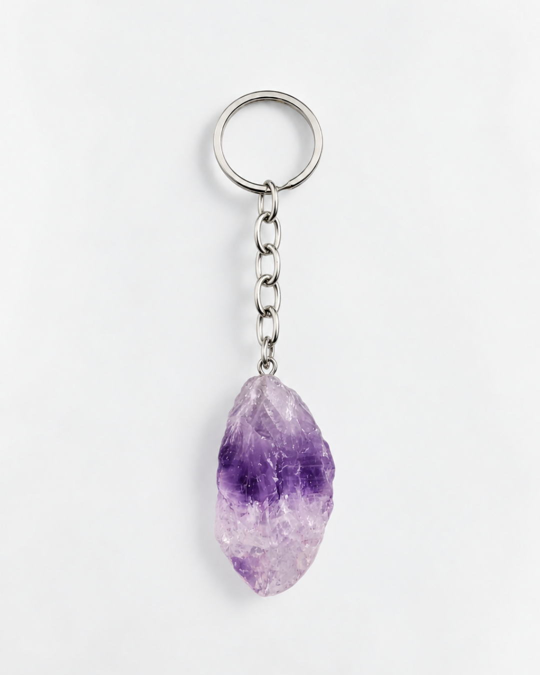 Amethyst Keychain