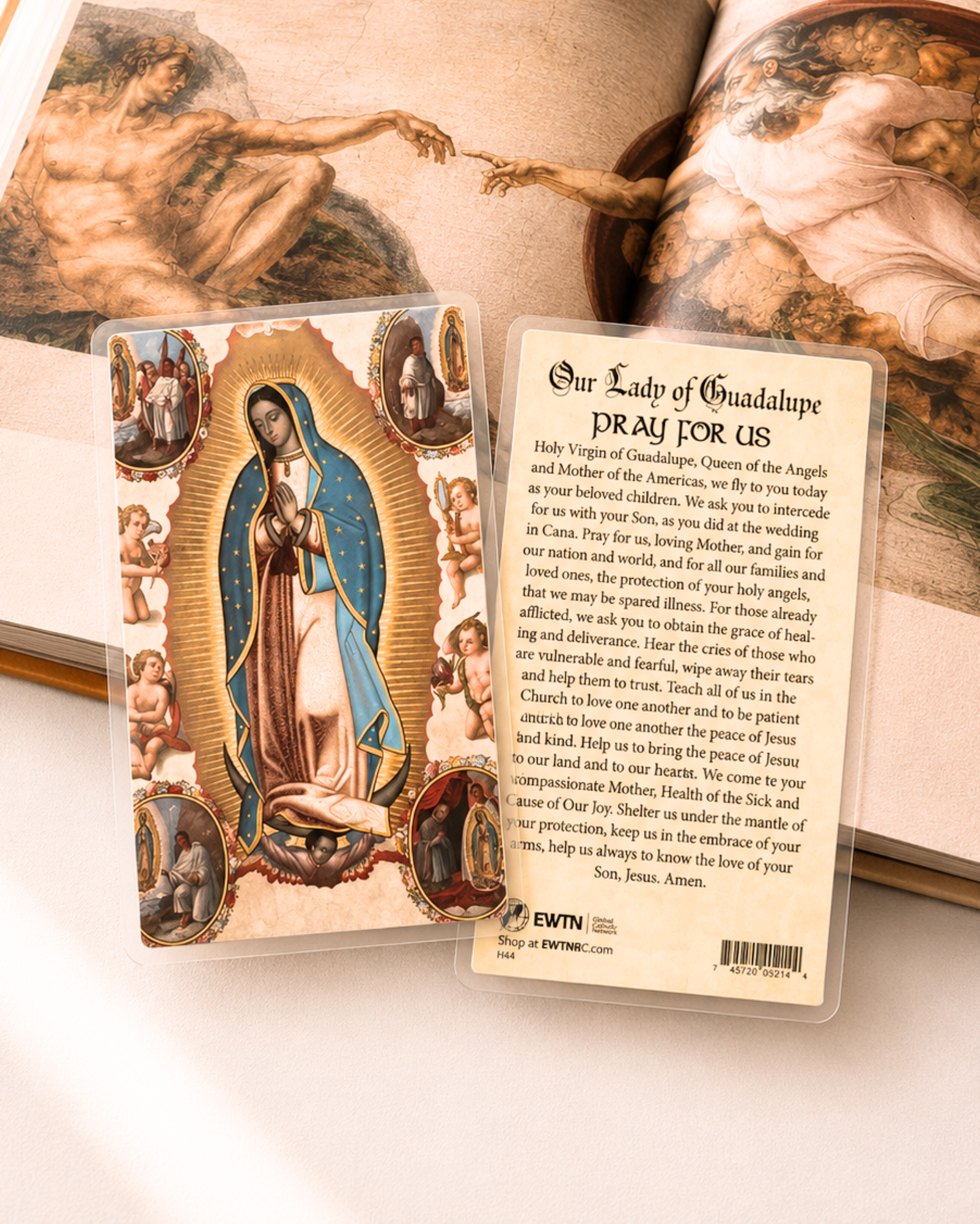 Our Lady of Guadalupe Prayer Card
