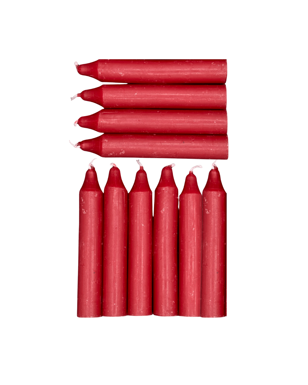 Vela cónica roja