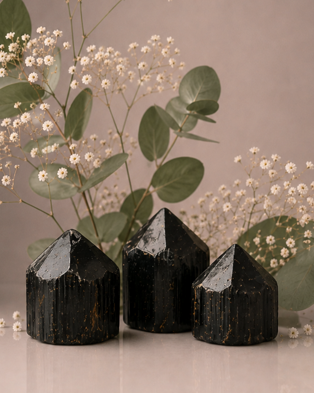 Black Tourmaline Pointers
