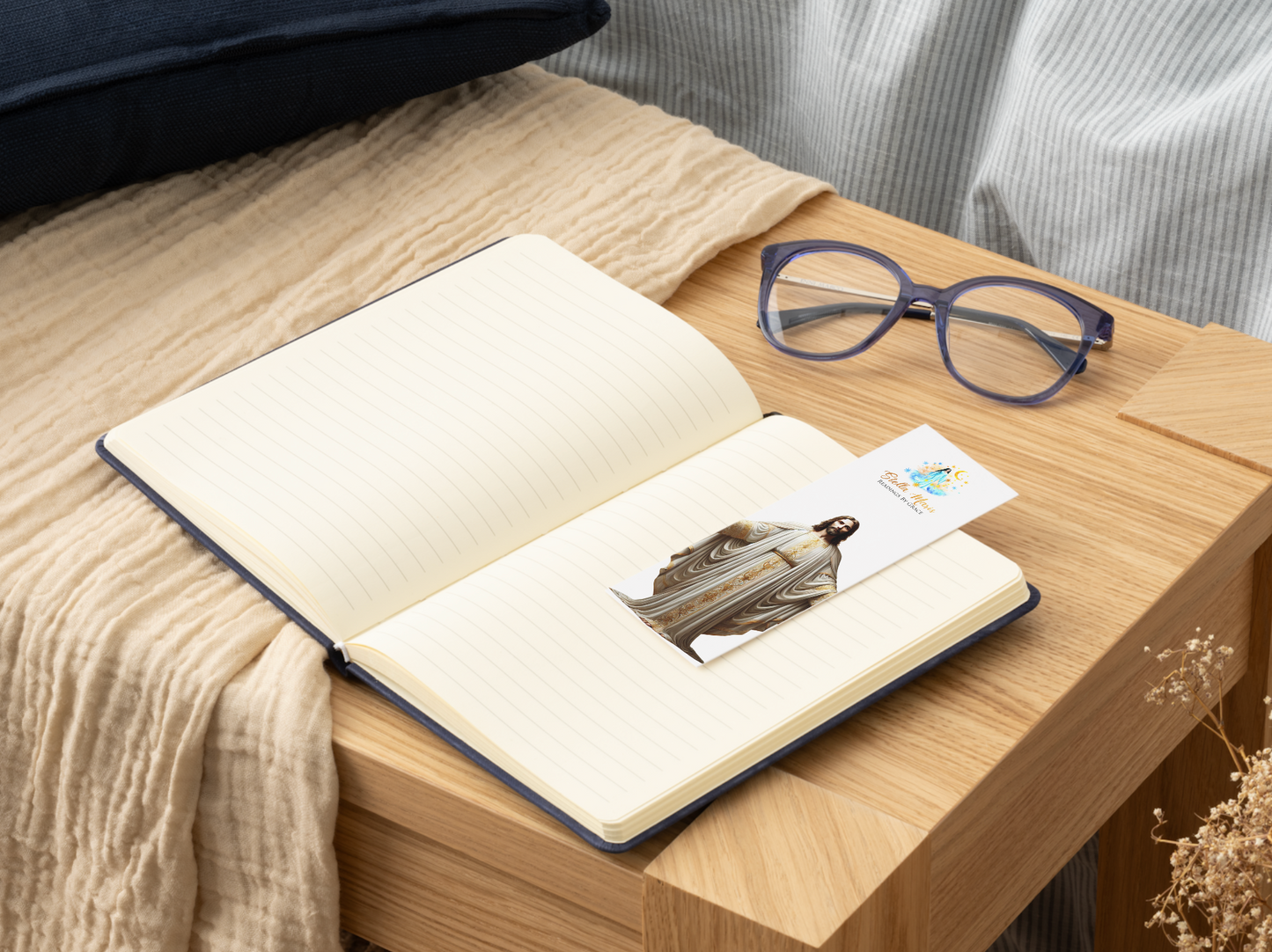 Jesus Christ Bookmark with Prayer