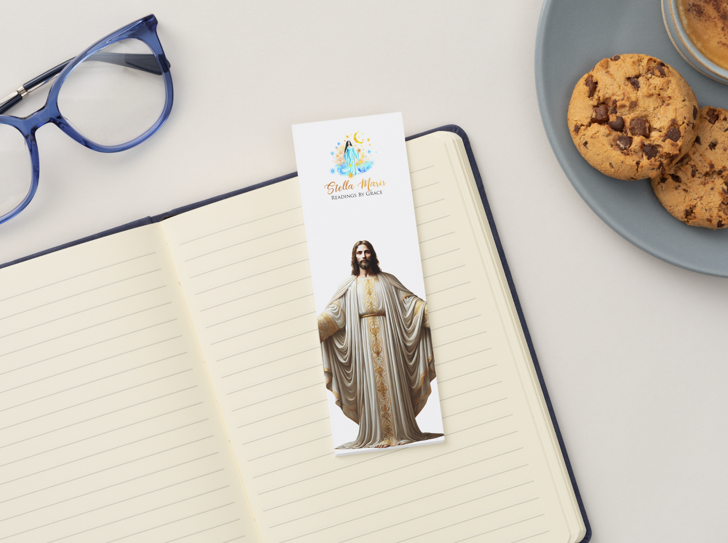 Jesus Christ Bookmark with Prayer