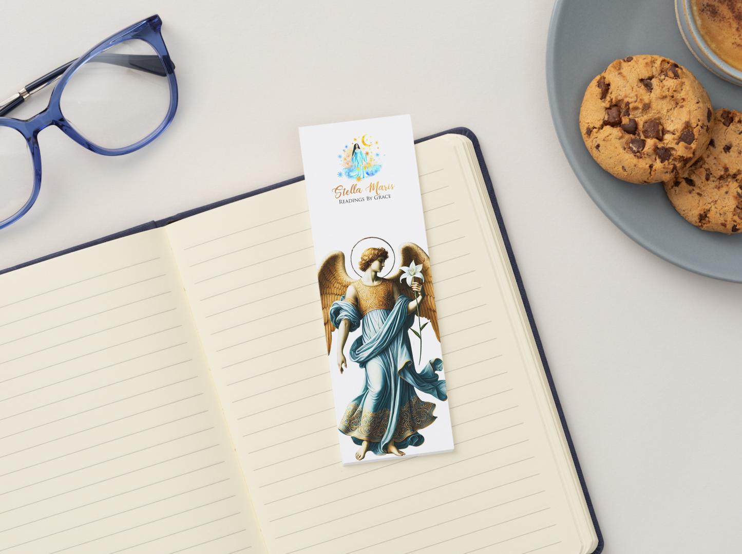 Archangel Raphael Bookmark with Prayer