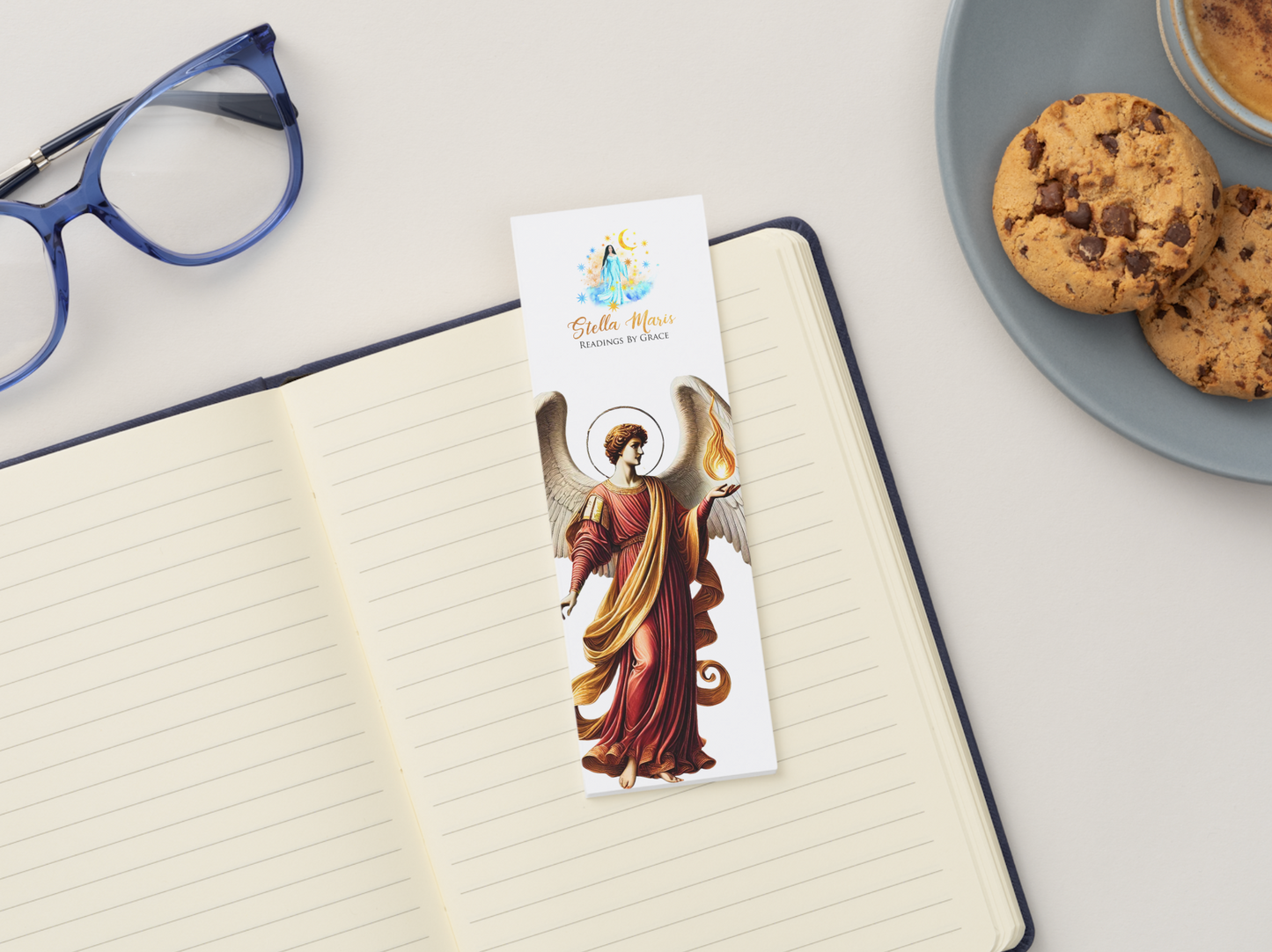 Archangel Uriel Bookmark with Prayer