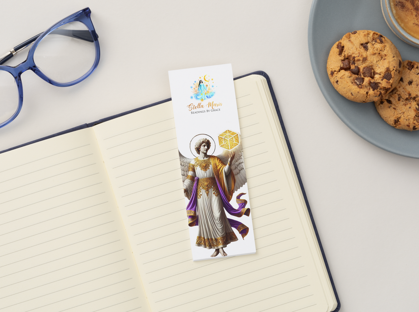 Archangel Metatron Bookmark with Prayer