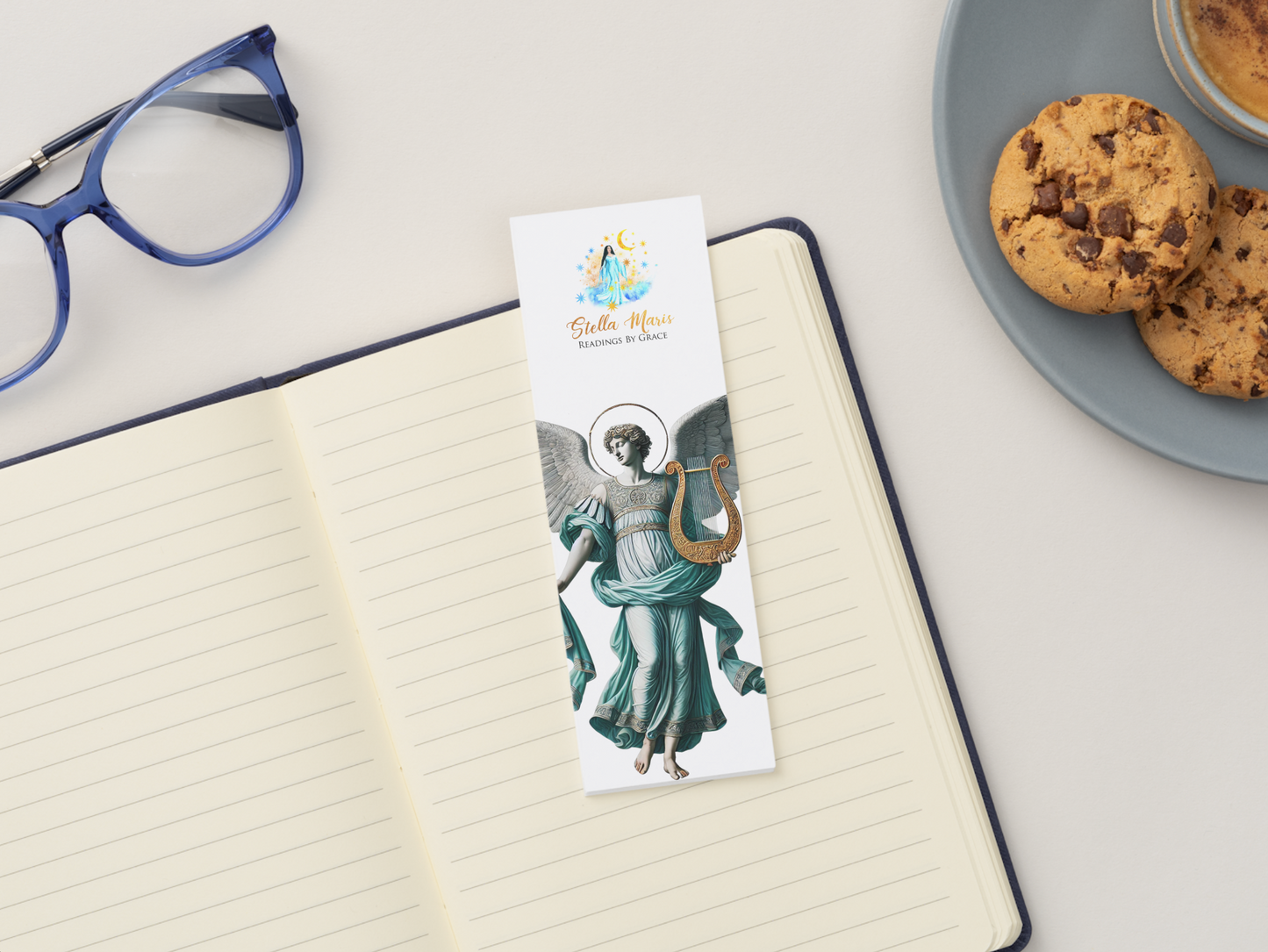Archangel Sandalphon Bookmark with Prayer