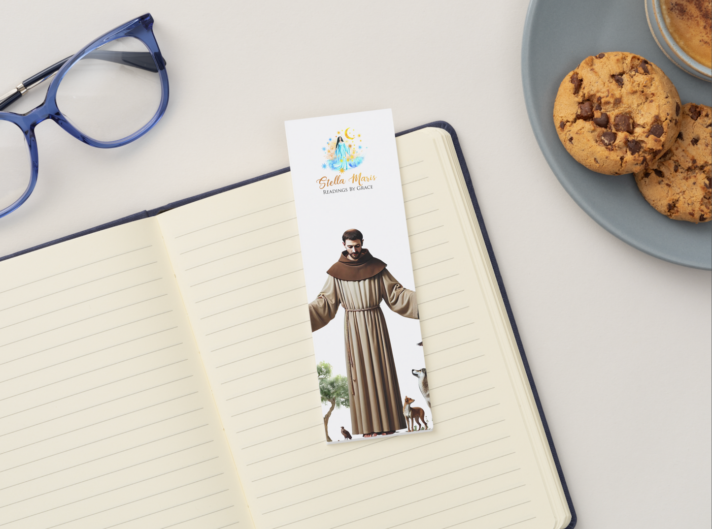 St. Francis of Assisi Bookmark with Prayer