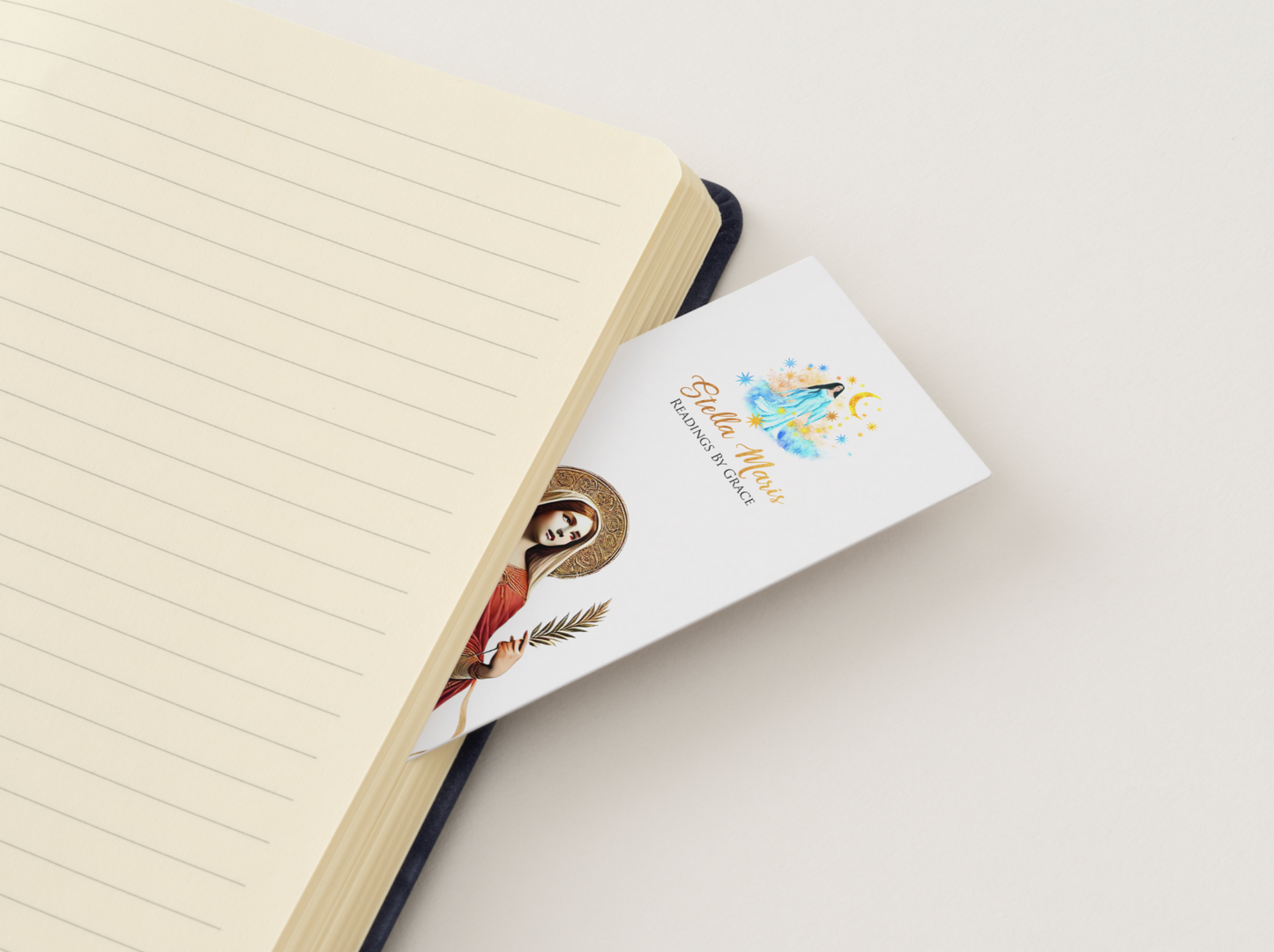 St. Barbara Bookmark with Prayer