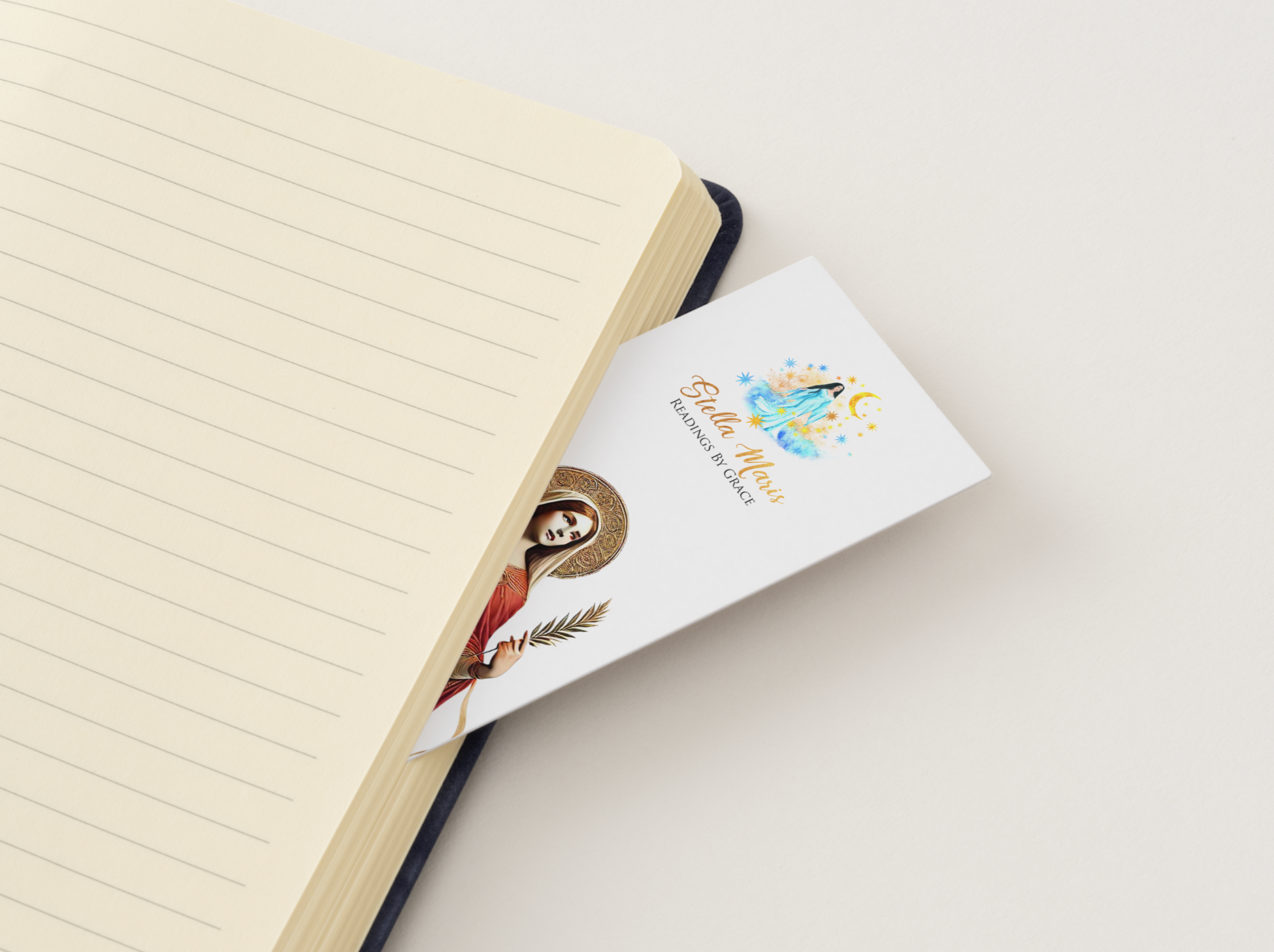 St. Barbara Bookmark with Prayer