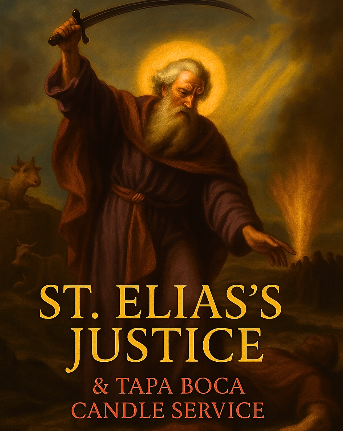 St. Elias's Justice & Tapa Boca Candle Service - July 20th