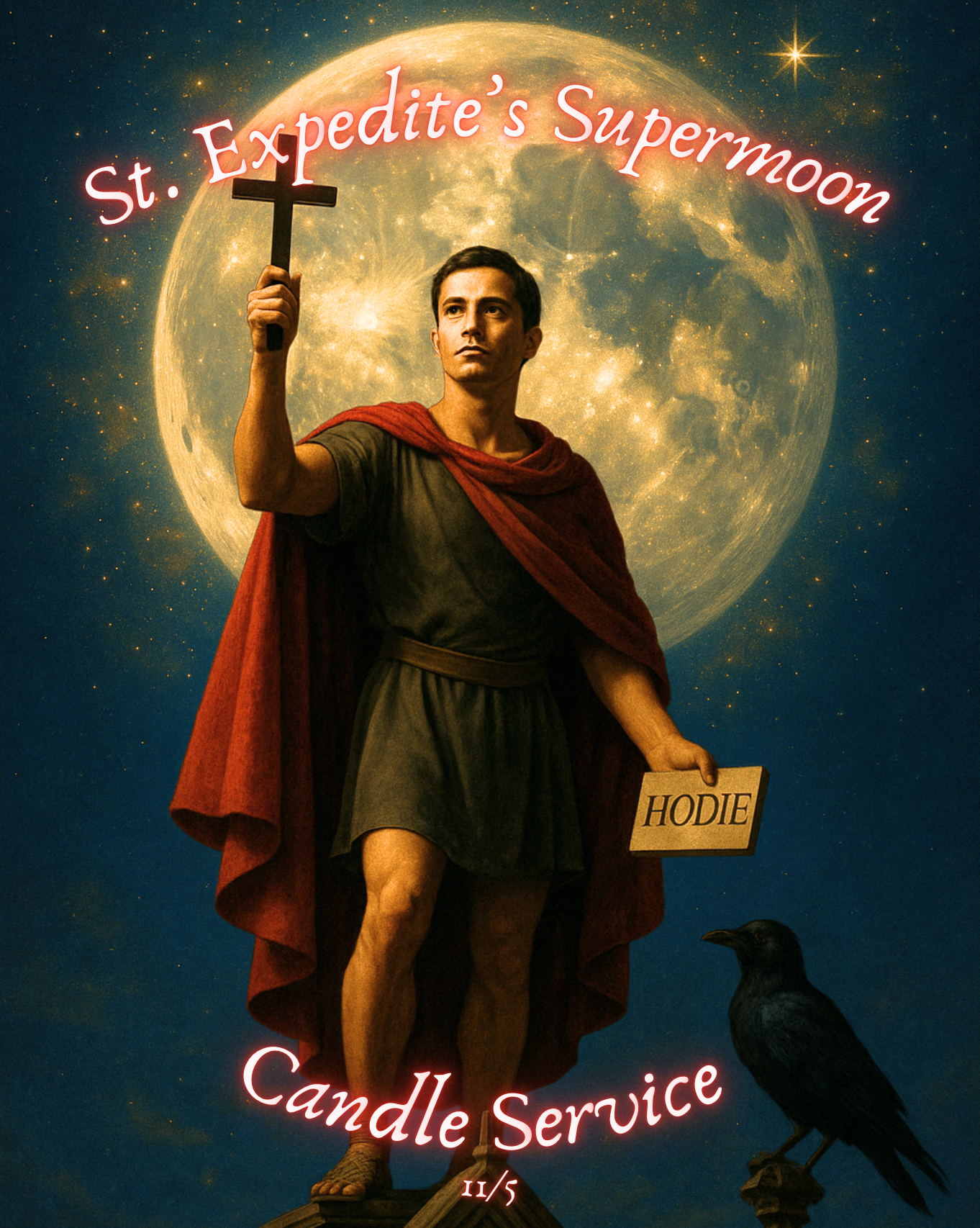 St. Expedite's Supermoon Candle Service - November 5th