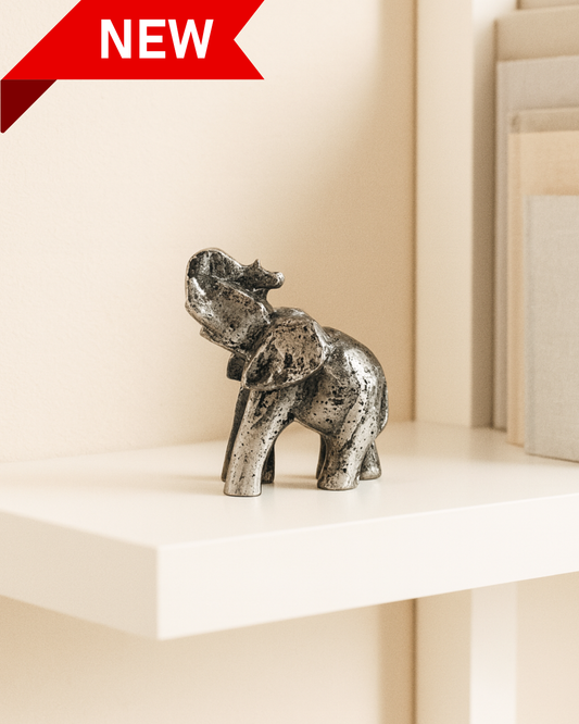 Pyrite Elephant Carving