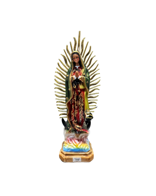 Our Lady of Guadalupe 12 inch Statue