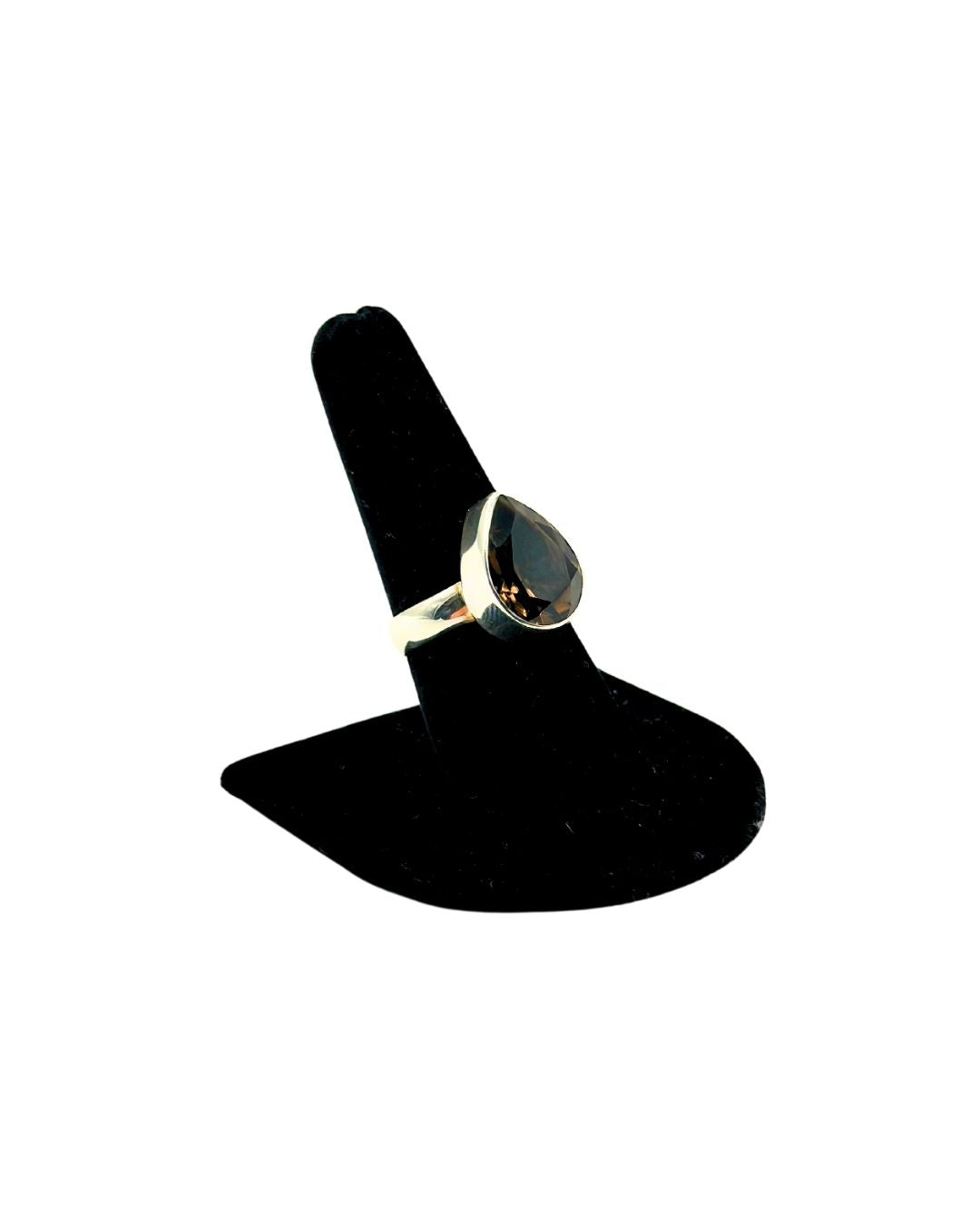 Smoky Quartz Ring - Size 8