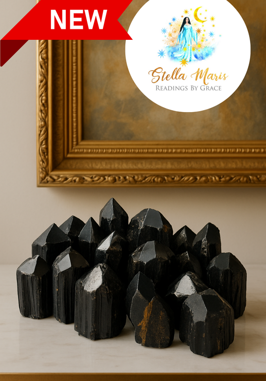Black Tourmaline Pointers