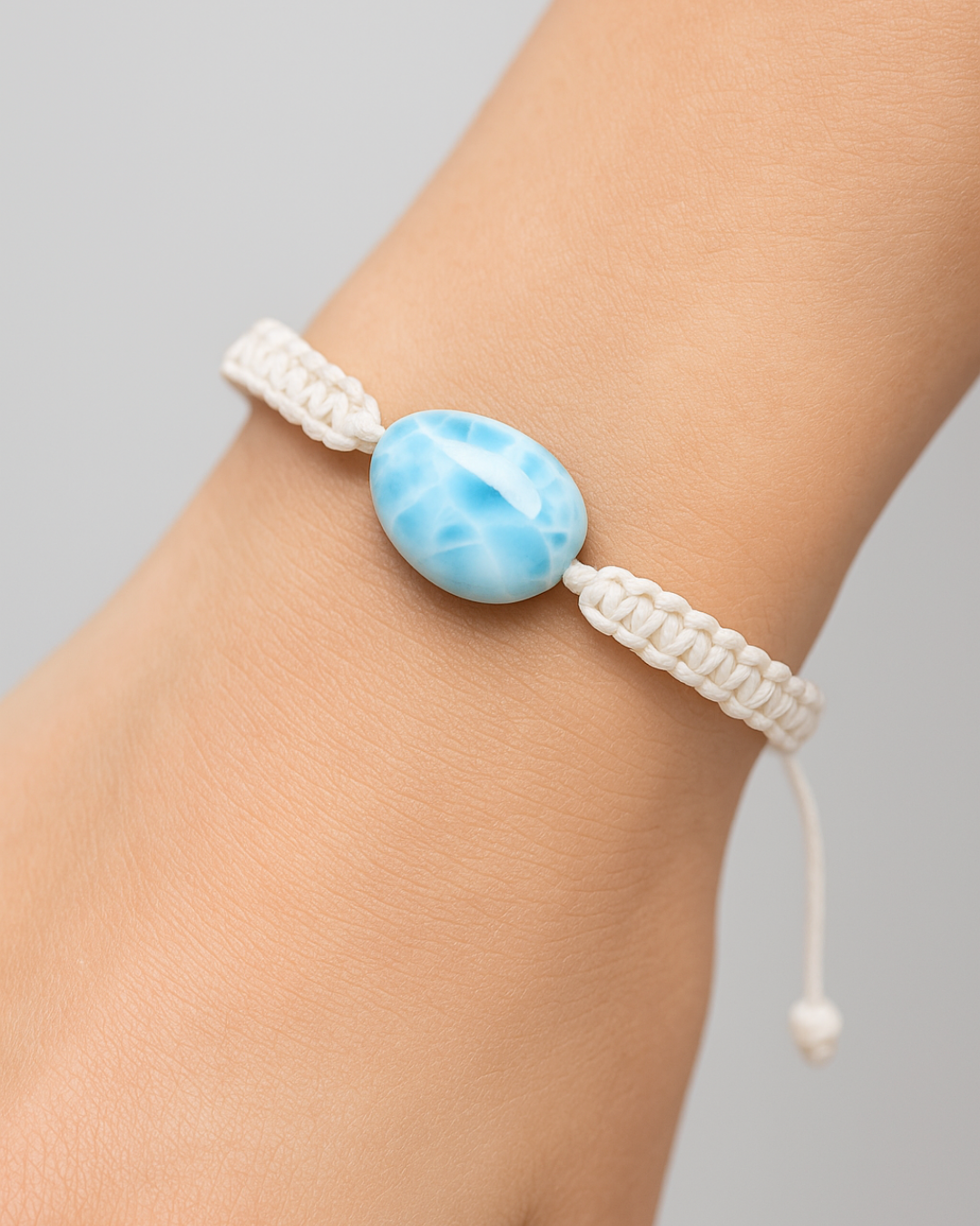 Larimar Adjustable Bracelet