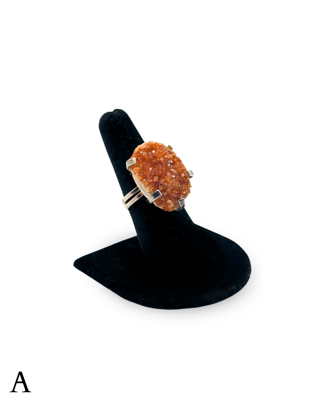 Adjustable Citrine Rings