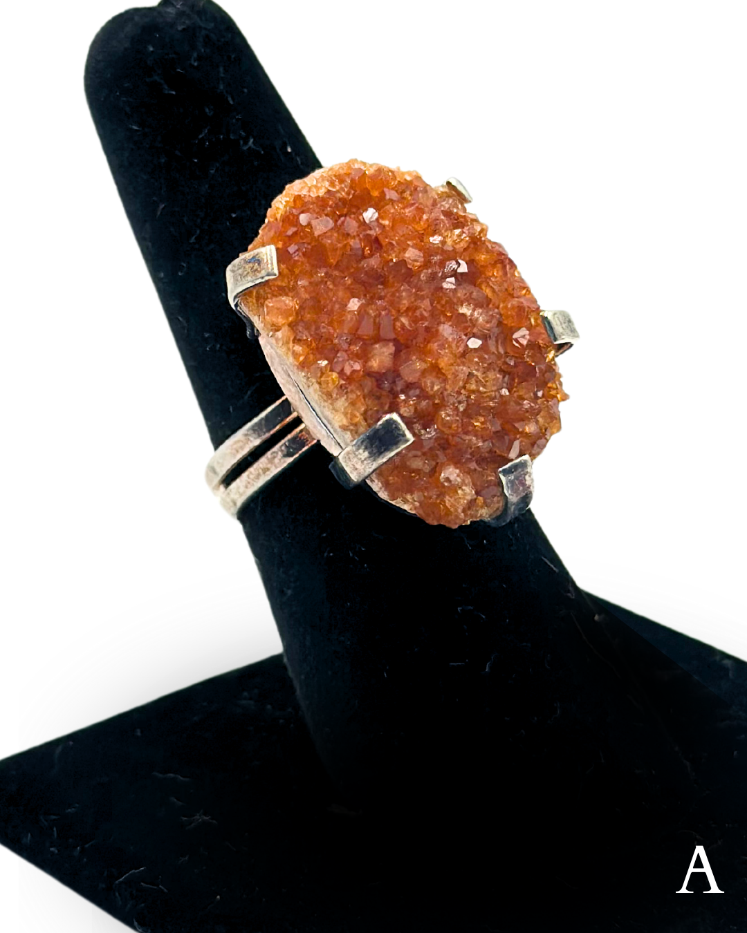 Adjustable Citrine Rings