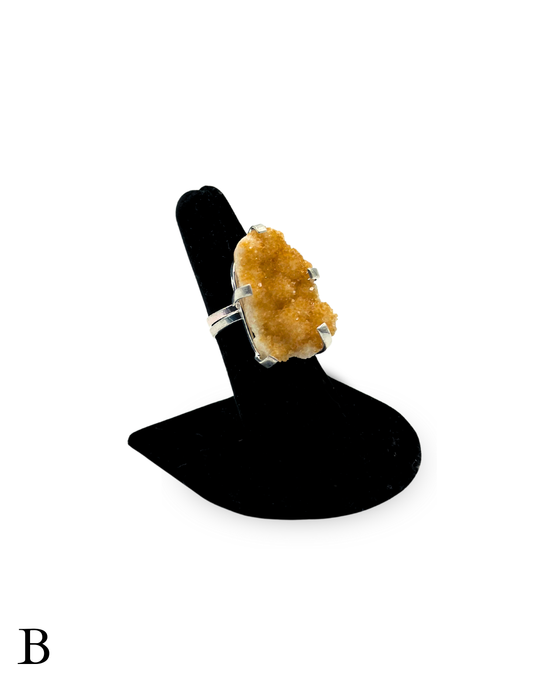 Adjustable Citrine Rings