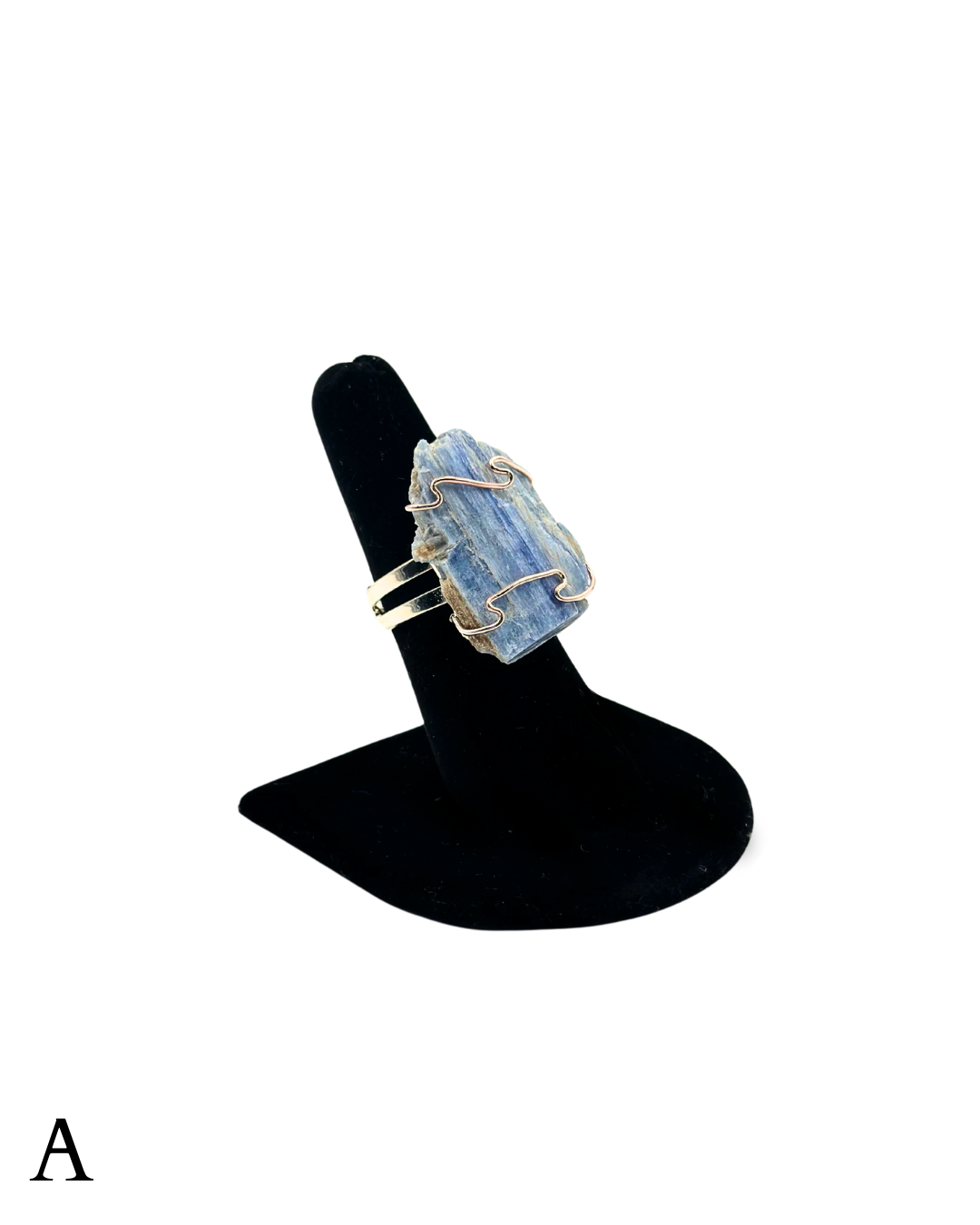 Adjustable Blue Kyanite Rings